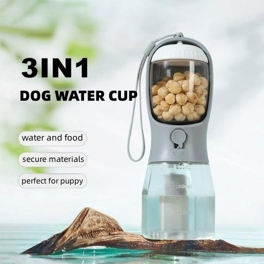 3-in-1 Pet Travel Bottle
