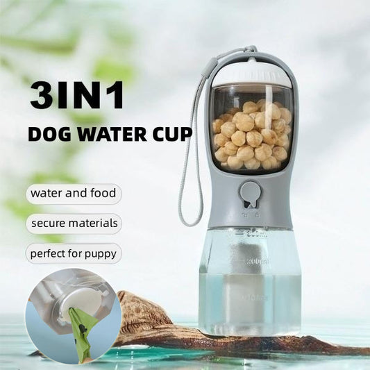 3-in-1 Pet Travel Bottle